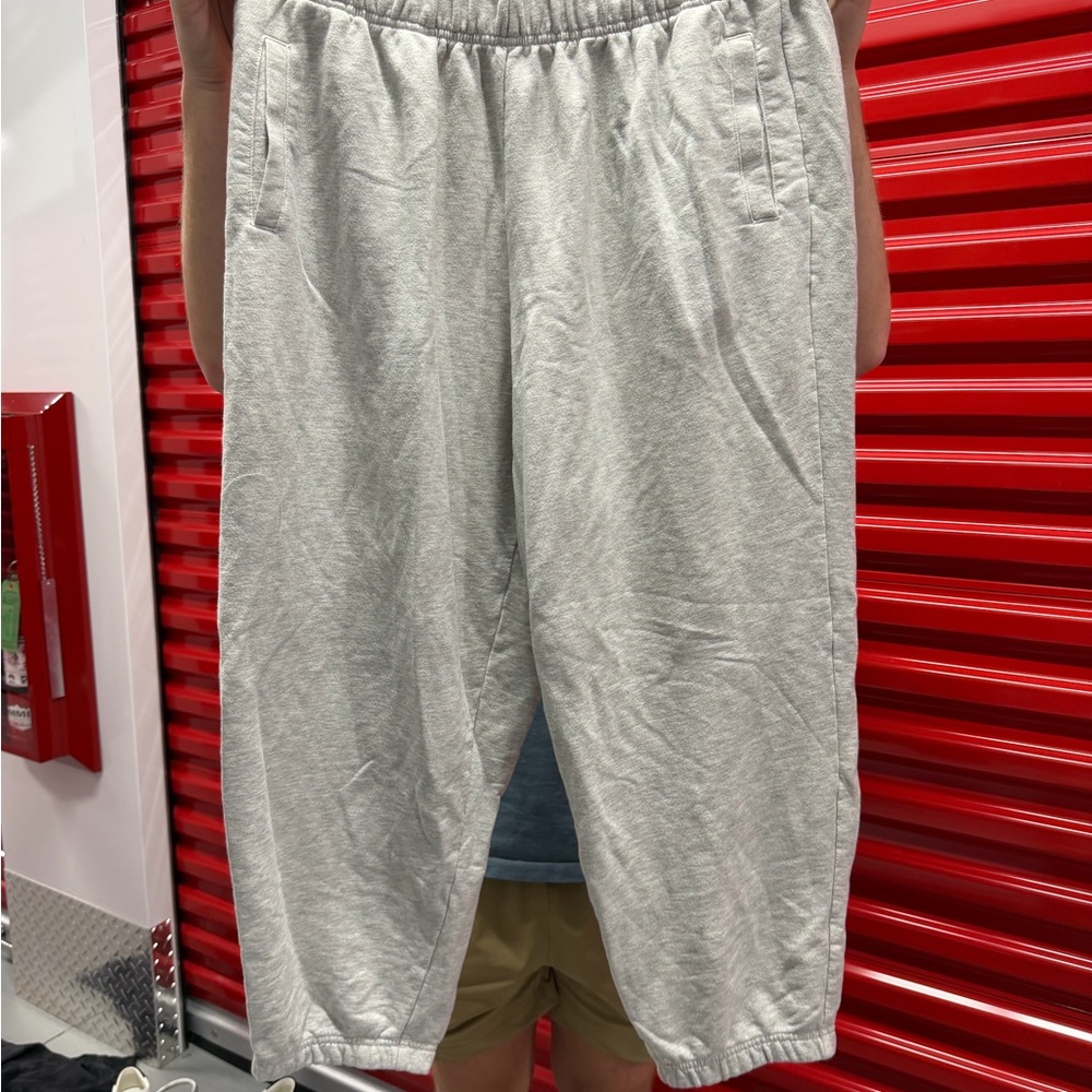 Aerie Light Gray Men's Joggers